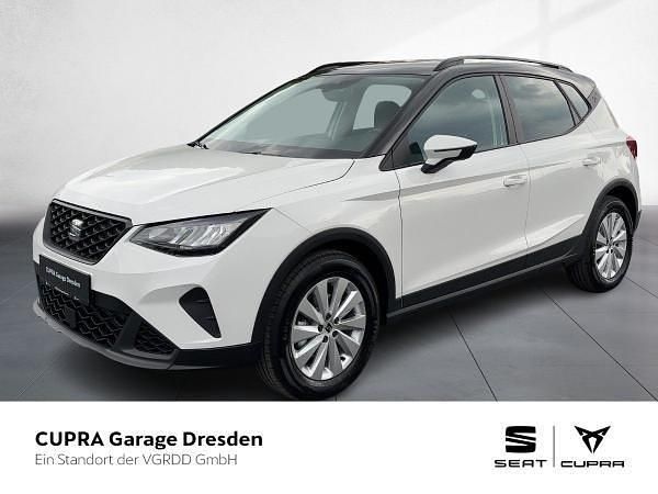 Weiß (weiß / midnight schwarz metallic) Neu 2025 Seat Arona SUV | 22.850 € (Superpreis) - Bild 1/4