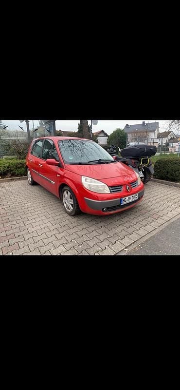 Gebraucht Renault Scénic II 111 PS (81 kW) 2005 Rot Van / Kleinbus
