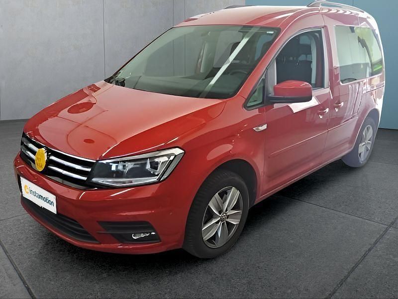 Rot Gebraucht 2018 VW Caddy Van / Kleinbus | 25.249 € - Bild 1/4