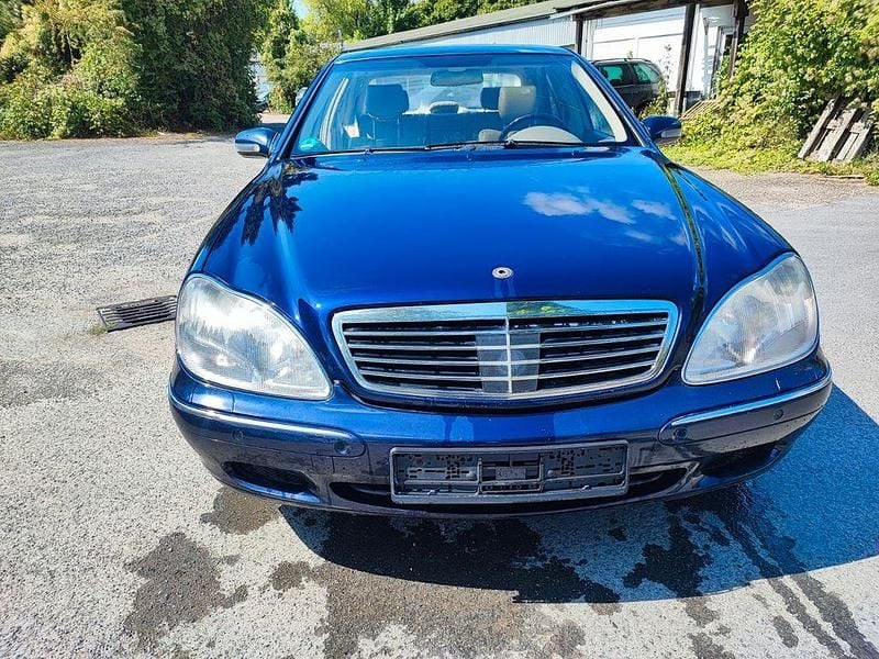 Blau Gebraucht 2000 Mercedes S500L Limousine | 3.900 € (Guter Preis) - Bild 1/4