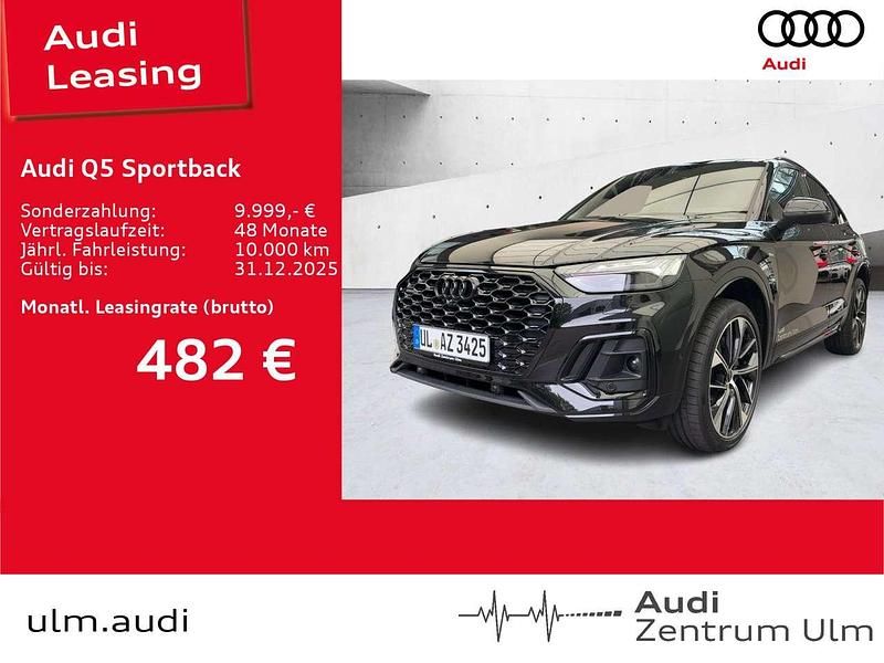 Mythosschwarz metallic Gebraucht 2025 Audi Q5 S-Line SUV | 67.850 € (Fairer Preis) - Bild 1/4