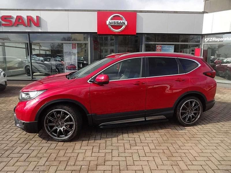 Premium crystal red metallic Gebraucht 2020 Honda CR-V Lifestyle SUV | 25.970 € (Etwas zu teuer) - Bild 1/4