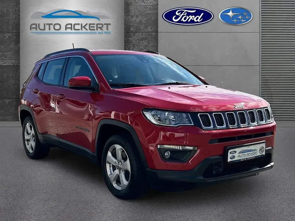 Used Jeep Compass Longitude 140 HP (102 kW) 2018 Red SUV