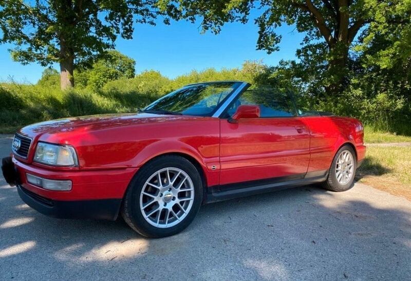 Rot Gebraucht 1992 Audi Cabriolet Sport Cabrio | 14.000 € - Bild 1/4