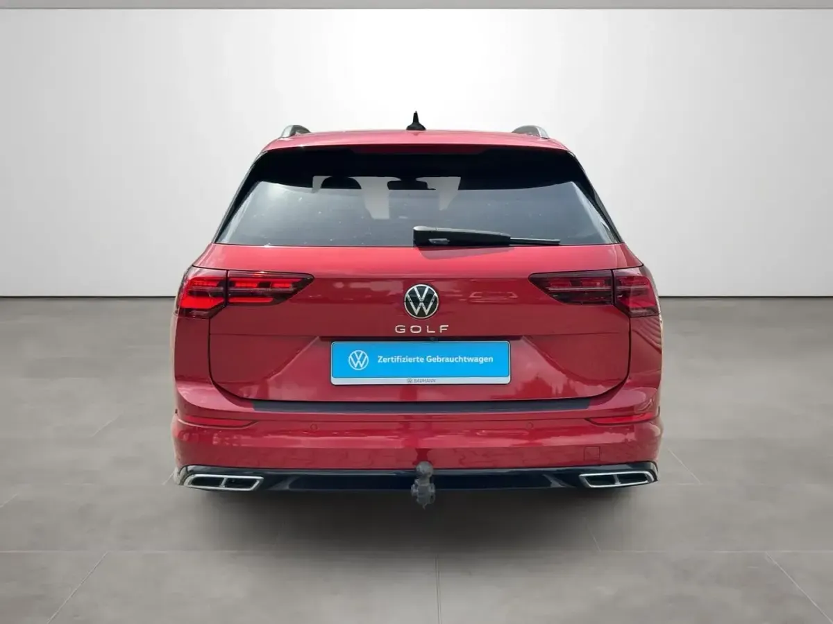 Gebraucht VW Golf VIII R-line 150 PS (110 kW) 2020 Rot Kombi