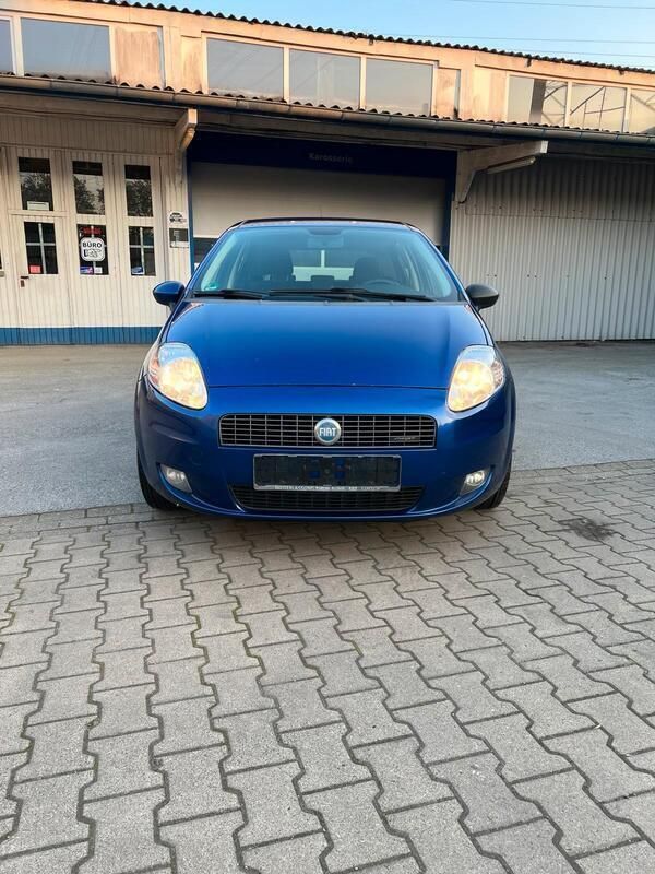 Blau Gebraucht 2007 Fiat Grande Punto Kleinwagen | 2.399 € - Bild 1/4
