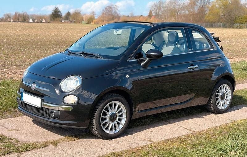 Gebraucht Fiat 500C Lounge 69 PS (50 kW) 2012 Schwarz Cabrio