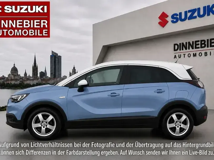 Gebraucht Opel Crossland X Ultimate 131 PS (96 kW) 2018 Blau (metallic) SUV