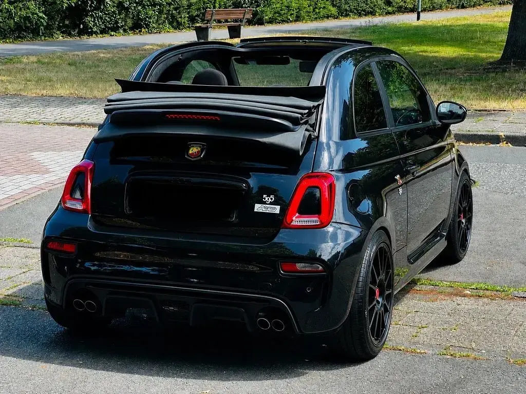Gebraucht Abarth 595C Pista 165 PS (121 kW) 2017 Schwarz Cabrio