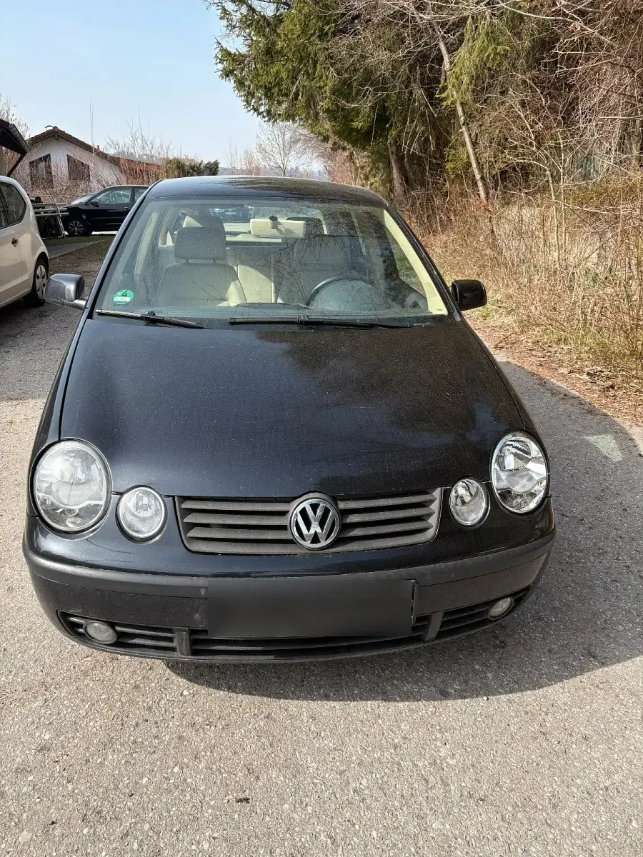 Gebraucht VW Polo 75 PS (55 kW) 2004 Schwarz Kleinwagen