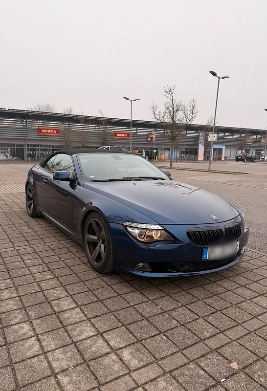 Gebraucht BMW 635 Cabriolet Sport Line 286 PS (210 kW) 2008 Blau Cabrio
