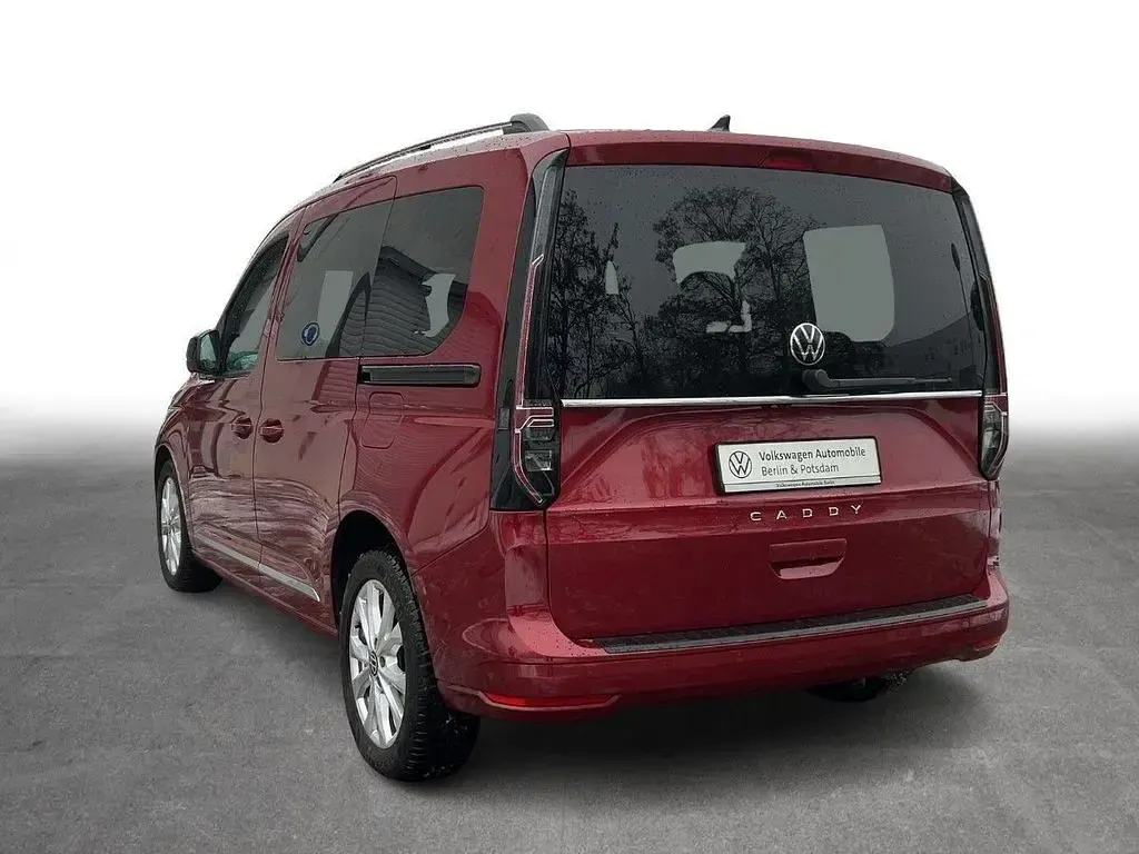 Gebraucht VW Caddy Style 122 PS (89 kW) 2021 Rot Van / Kleinbus