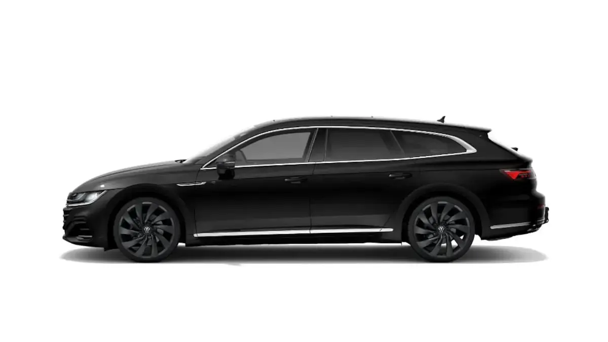 Gebraucht VW Arteon R-line 200 PS (147 kW) 2021 Deep black perleffekt Kombi