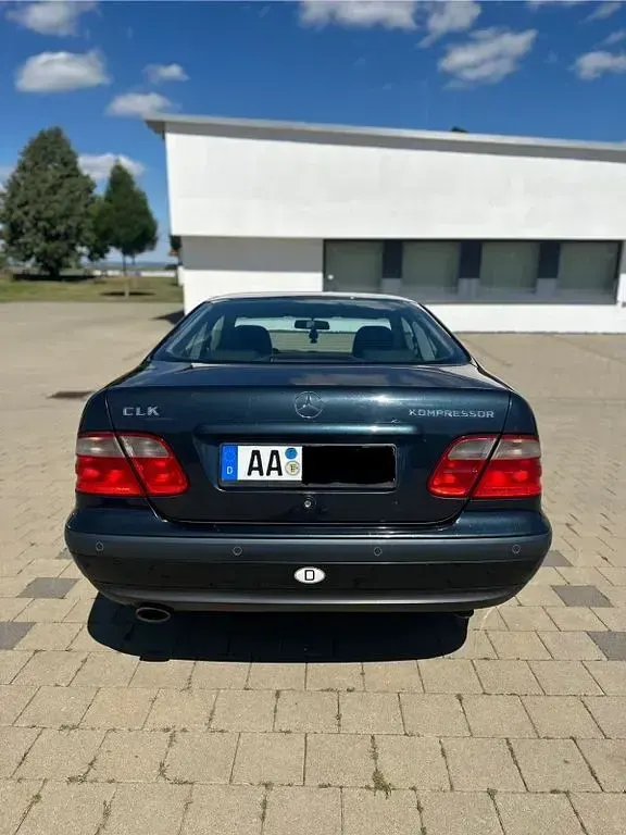 Gebraucht Mercedes CLK230 193 PS (141 kW) 1998 Blau Coupé
