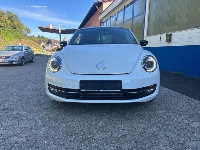 Weiß Gebraucht 2014 VW Beetle Exclusive Cabrio | 7.990 € (Superpreis) - Bild 1/4