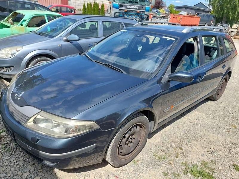 Schwarz Gebraucht 2004 Renault Laguna II Kombi | 1.200 € - Bild 1/4