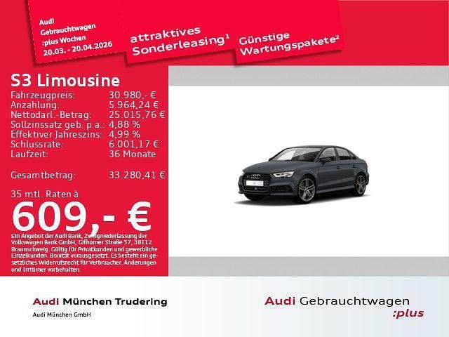 Gebraucht Audi S3 Sport 300 PS (220 kW) 2020 Grau Limousine