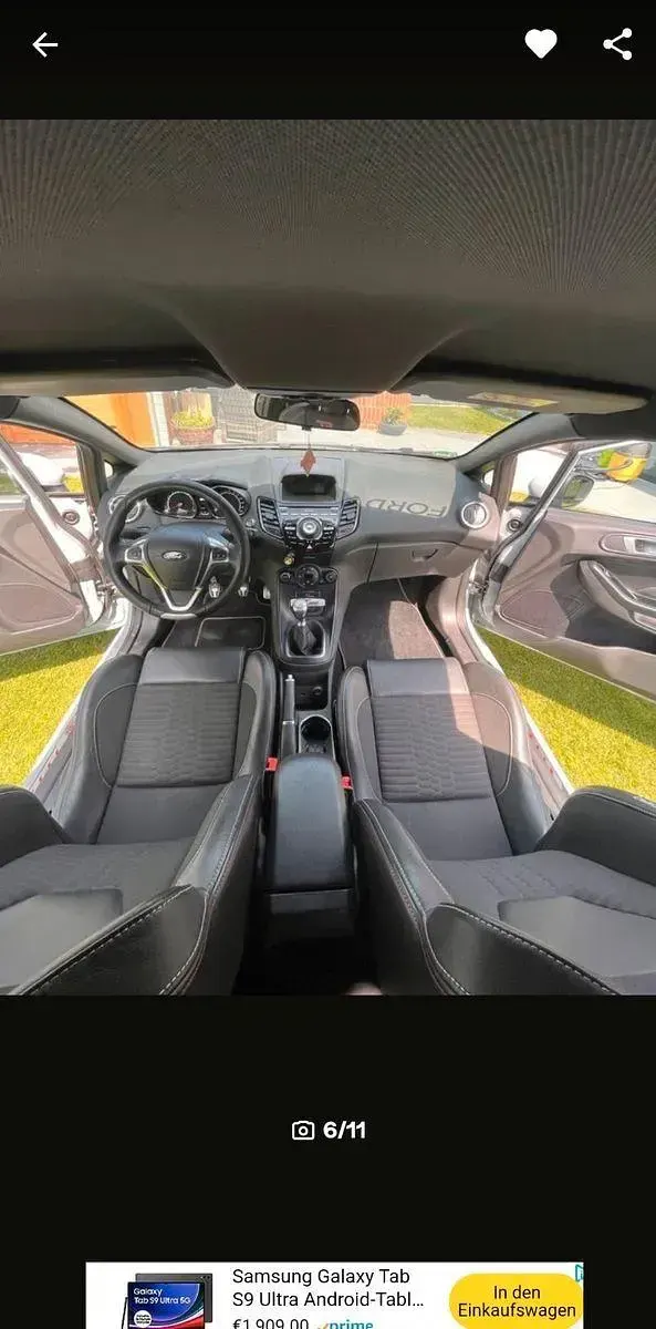 Gebraucht Ford Fiesta ST200 200 PS (147 kW) 2016 Grau Kleinwagen