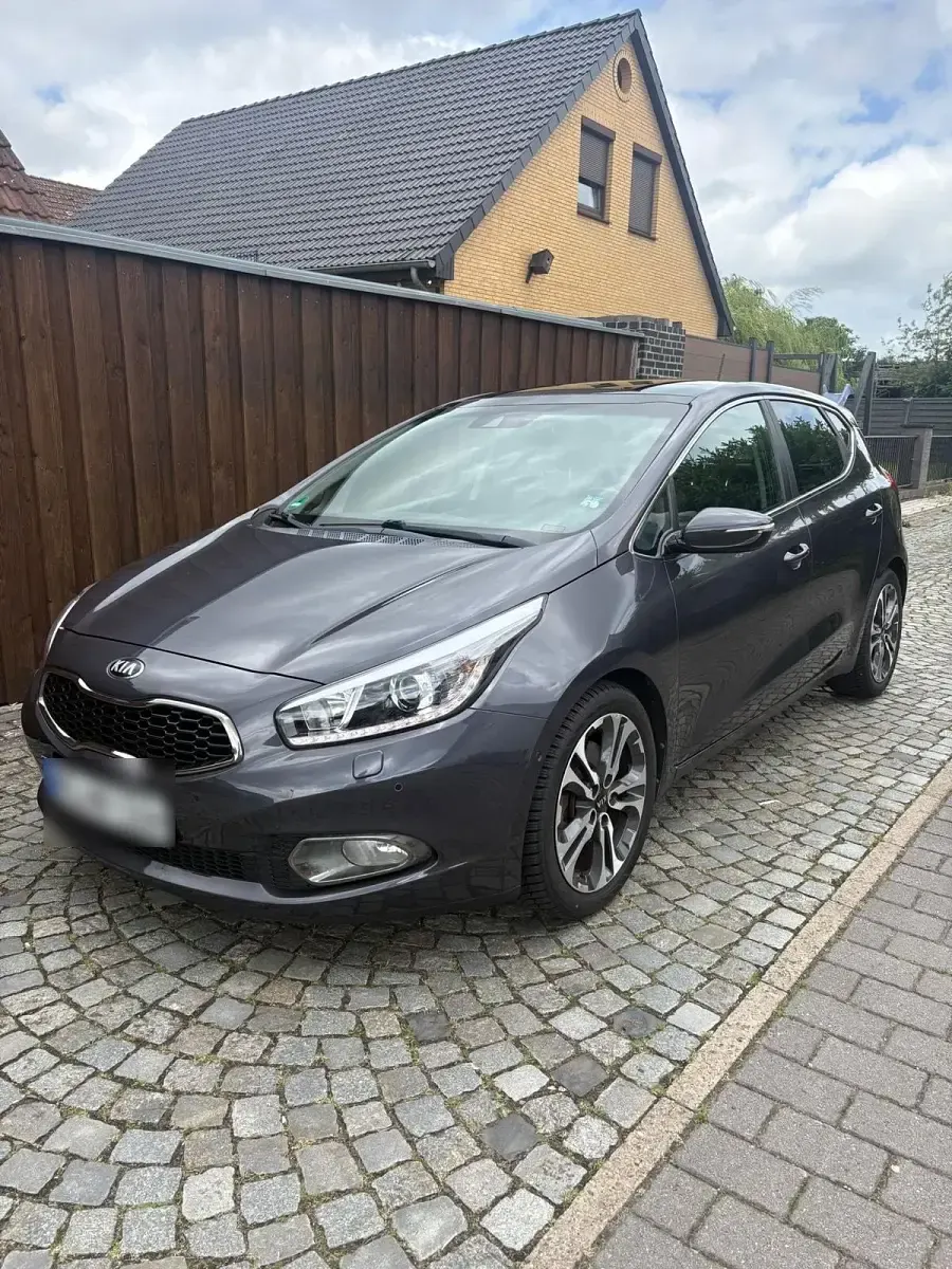 Gebraucht Kia Ceed 123 PS (90 kW) 2013 Grau Kleinwagen
