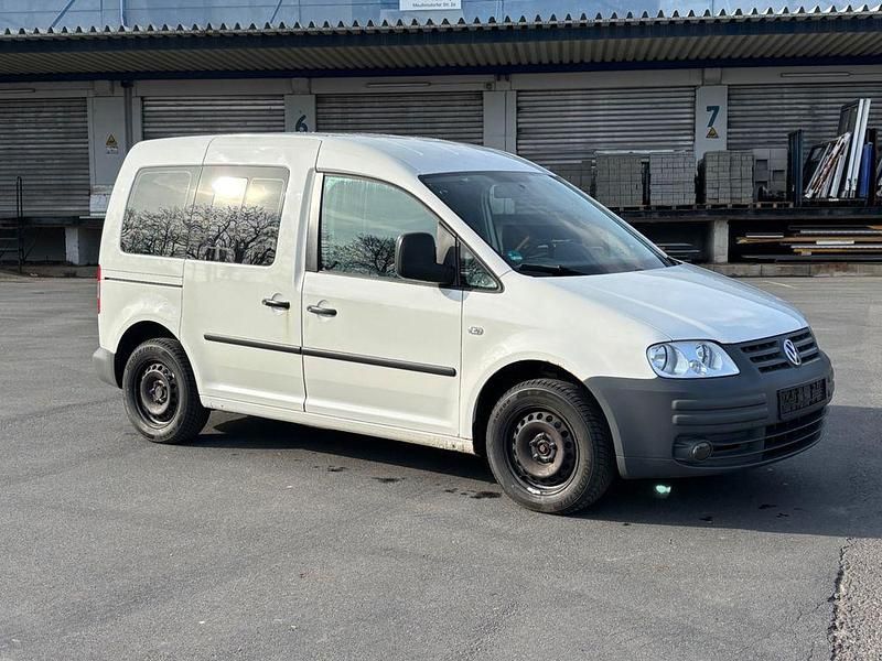 Second-hand VW Caddy Life 109 CP (80 kW) 2007 Alb Monovolum