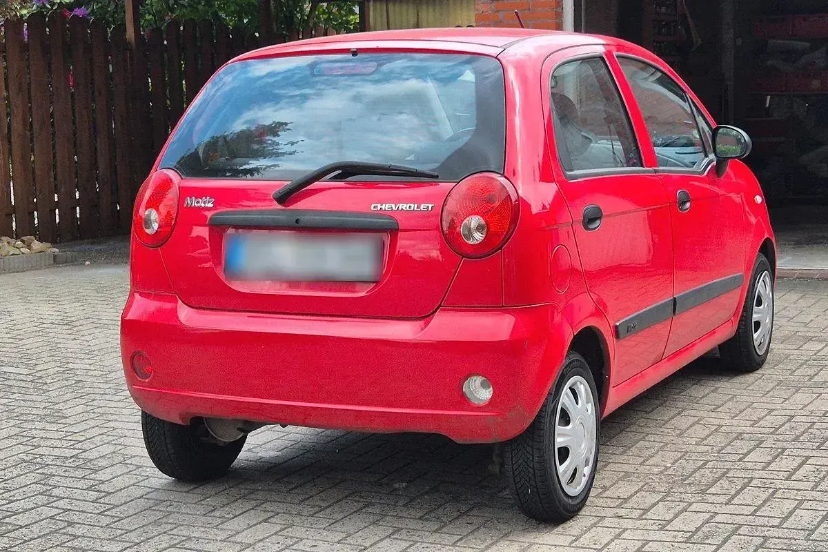 Gebraucht Chevrolet Matiz 52 PS (38 kW) 2009 Rot Kleinwagen