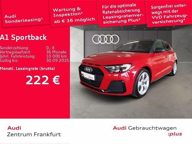 Progressivrot metallic Gebraucht 2024 Audi A1 Sportback Advanced Plus Kleinwagen | 27.450 € (Teuer) - Bild 1/2