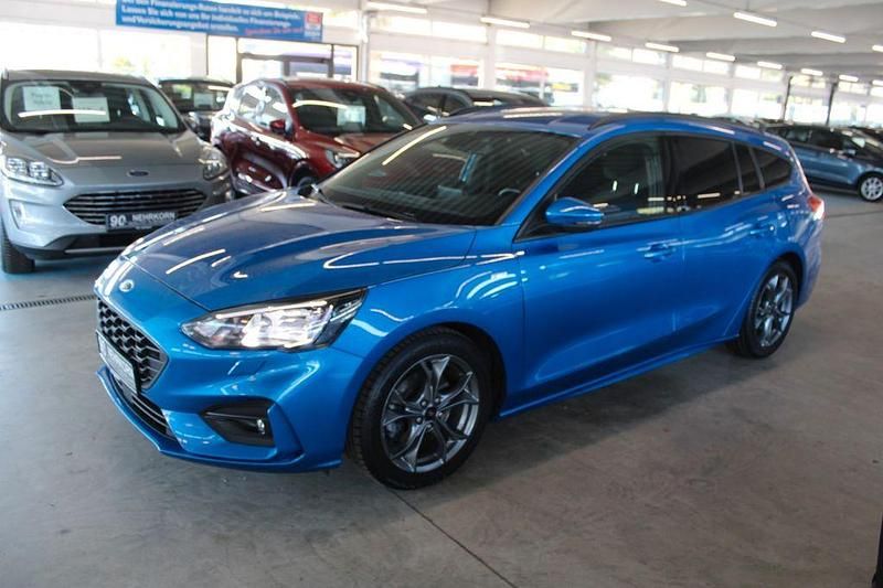 Gebraucht Ford Focus ST-Line 125 PS (91 kW) 2019 Blau Limousine