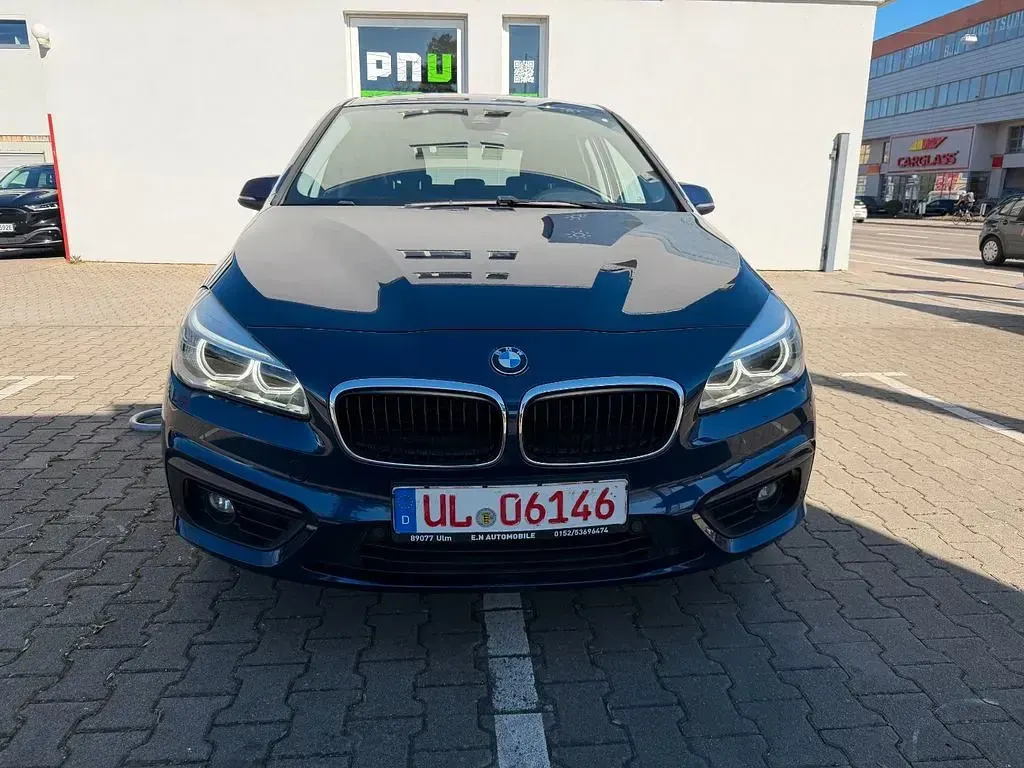 Gebraucht BMW 218 Advantage 136 PS (100 kW) 2016 Blau Van / Kleinbus
