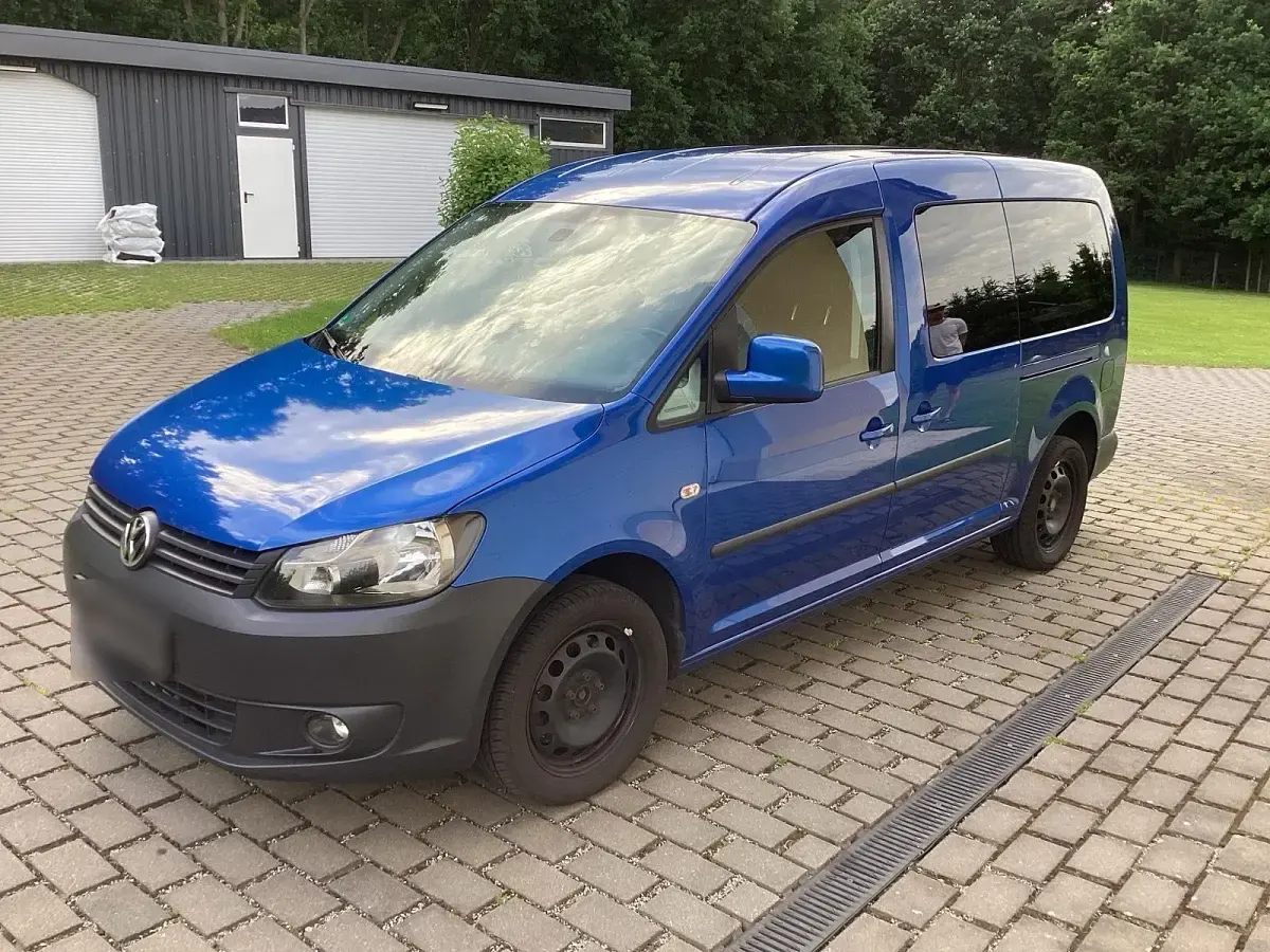 Gebraucht VW Caddy Maxi 102 PS (75 kW) 2011 Blau Van / Kleinbus