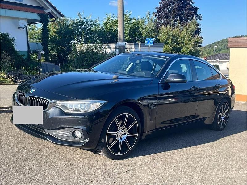 Schwarz Gebraucht 2015 BMW 420 Gran Coupé Luxury Line Coupé | 17.500 € (Guter Preis) - Bild 1/4