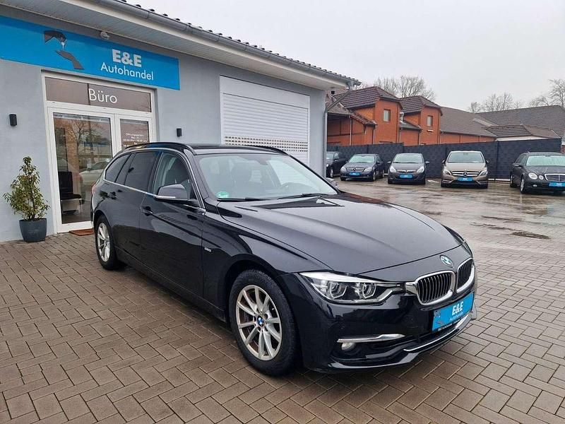 Gebraucht BMW 320 Luxury Line 190 PS (139 kW) 2015 Schwarz Kombi