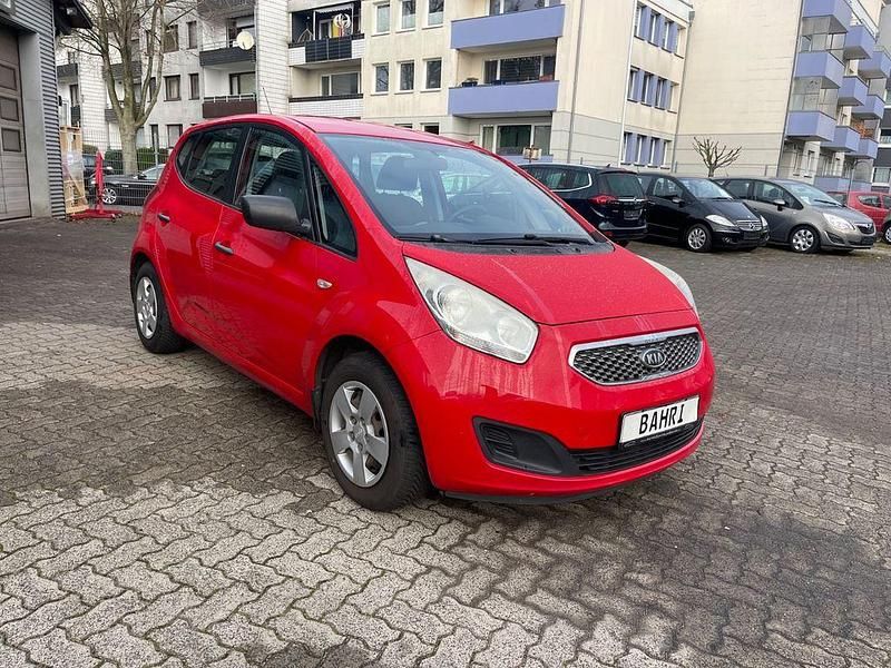 Rot Gebraucht 2010 Kia Venga Attract Kleinwagen | 4.999 € (Fairer Preis) - Bild 1/4