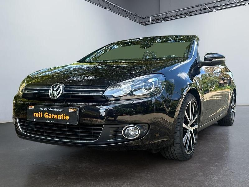 Schwarz Gebraucht 2013 VW Golf Cabriolet Basis Cabrio | 12.450 € (Fairer Preis) - Bild 1/4