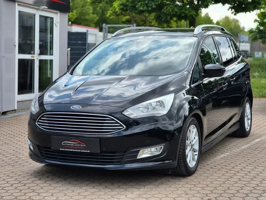 Gebraucht Ford Grand C-Max Titanium 182 PS (133 kW) 2017 Schwarz Van / Kleinbus