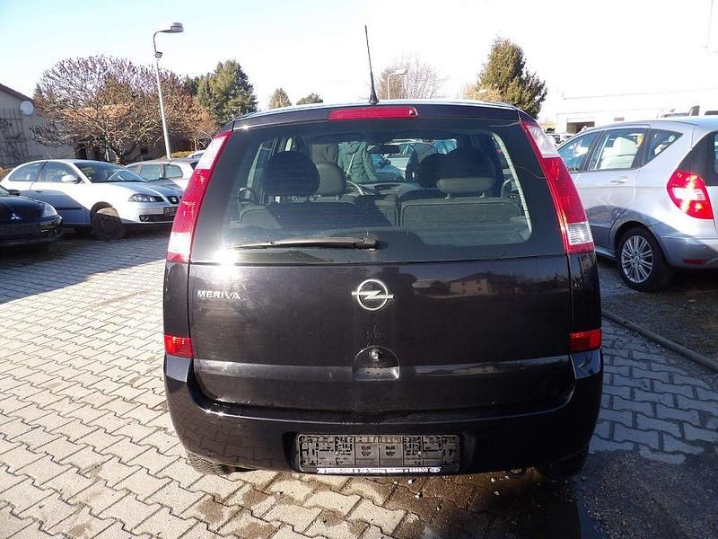 Gebraucht Opel Meriva Edition 90 PS (66 kW) 2005 Schwarz Van / Kleinbus