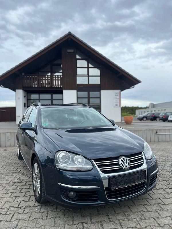 Blau Gebraucht 2008 VW Golf V Kombi | 2.590 € (Superpreis) - Bild 1/4