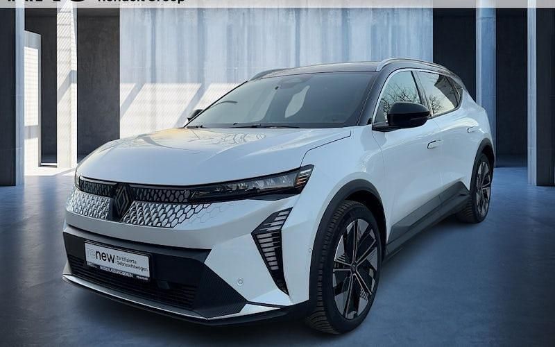Gebraucht Renault Scenic E-Tech Techno 160 kW (218 PS) 2025 Weiss qnc+schwarz gne (schwarz SUV
