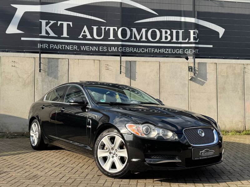 Schwarz Gebraucht 2009 Jaguar XF Premium Luxury Limousine | 12.999 € (Teuer) - Bild 1/4