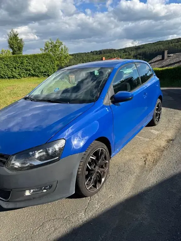 Brugt VW Polo 84 HK (61 kW) 2010 Blå Hatchback