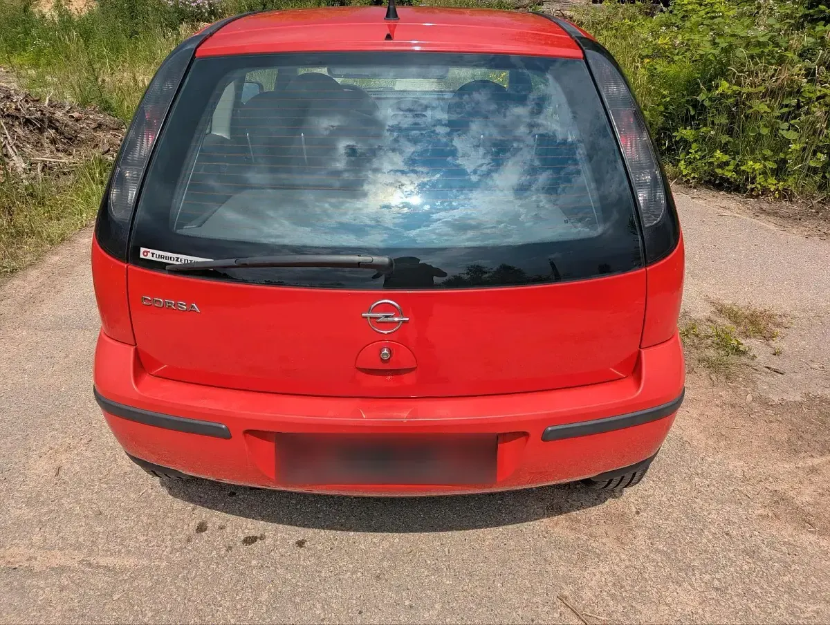 Gebraucht Opel Corsa 60 PS (44 kW) 2004 Rot Kleinwagen