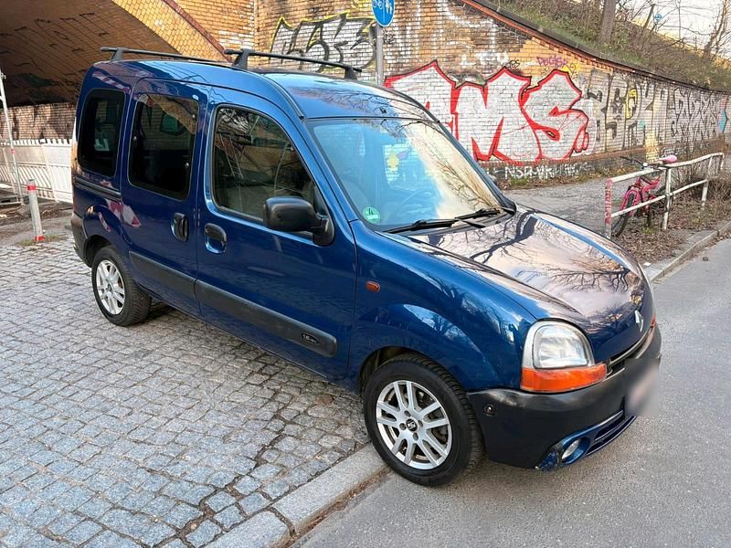 Gebraucht Renault Kangoo 95 PS (69 kW) 2002 Blau Van / Kleinbus