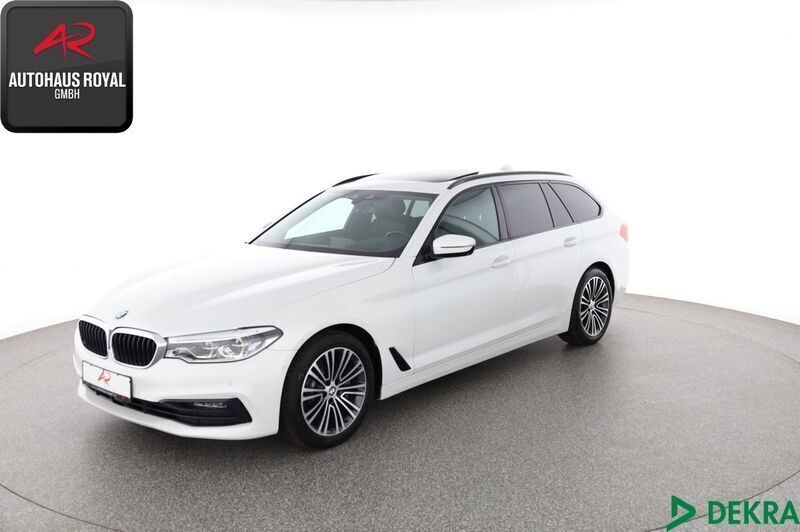 Weiss Gebraucht 2019 BMW 530 Sport Line Kombi | 29.880 € (Superpreis) - Bild 1/4
