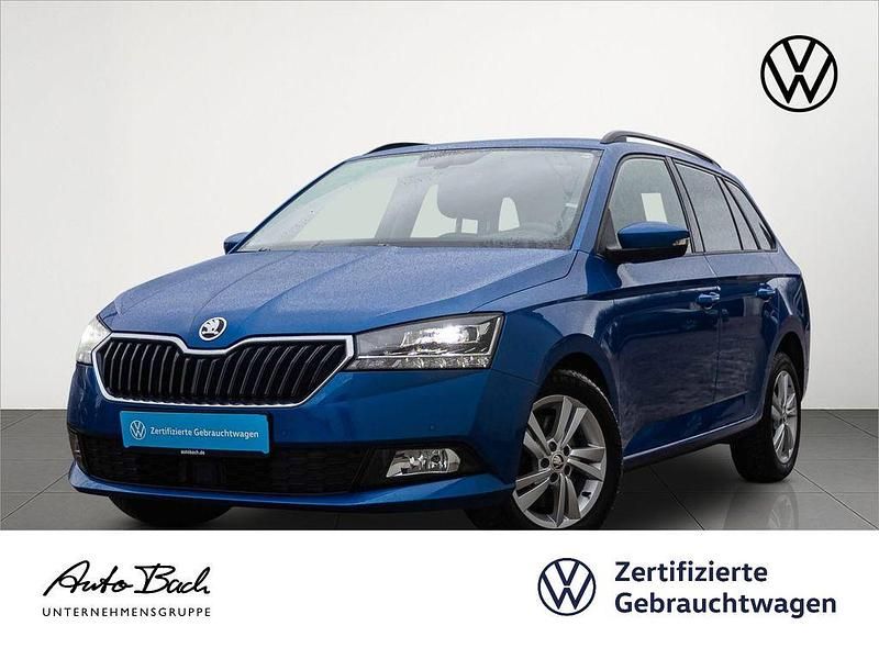 Blau Gebraucht 2019 Skoda Fabia Ambition Kombi | 11.980 € (Fairer Preis) - Bild 1/4