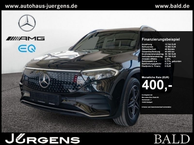 Metalliclack kosmosschwarz Gebraucht 2024 Mercedes EQB300 AMG SUV | 43.690 € (Teuer) - Bild 1/4