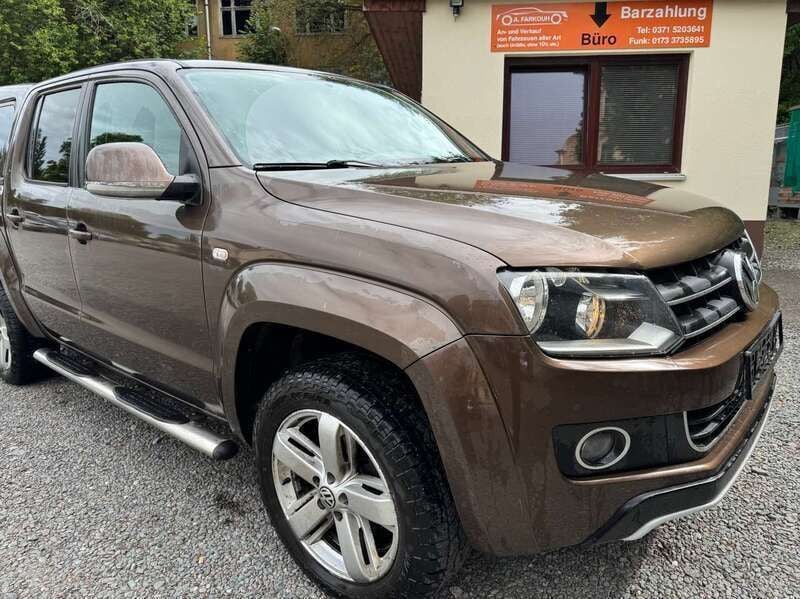 Braun Gebraucht 2011 VW Amarok Highline Abholung | 8.990 € (Superpreis) - Bild 1/4