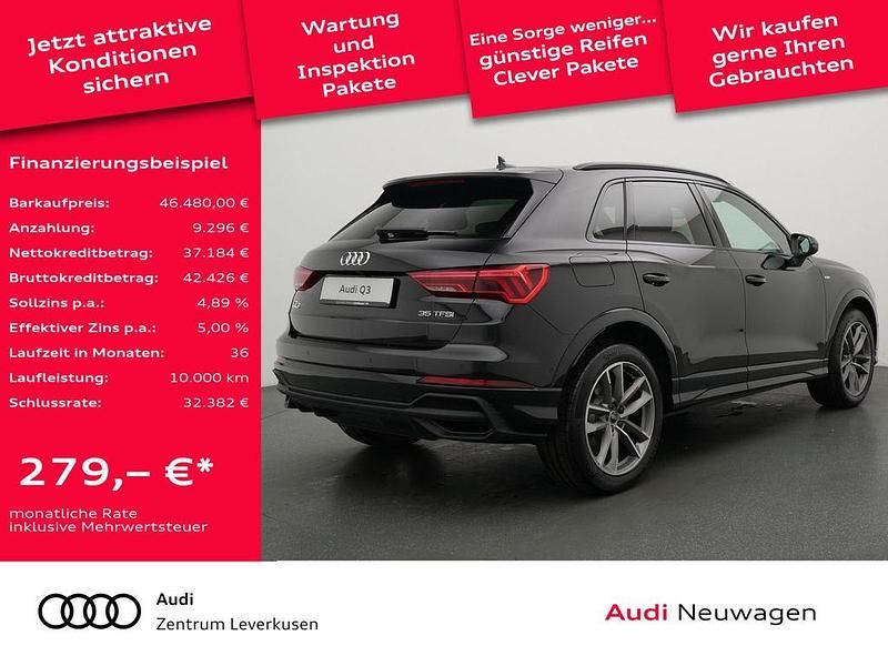 Gebraucht Audi Q3 S-Line 150 PS (110 kW) 2025 Mythosschwarz SUV