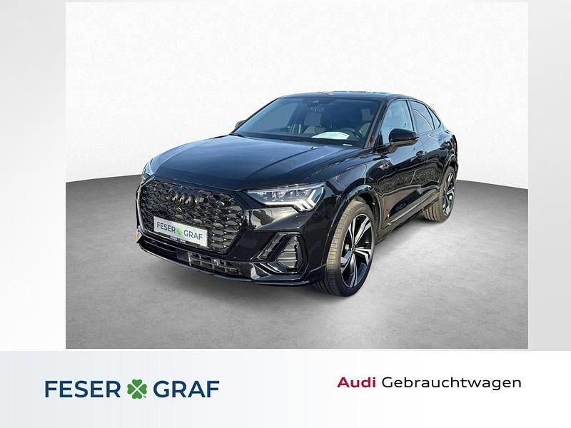 Mythosschwarz metallic Gebraucht 2023 Audi Q3 Sportback Ambiente SUV | 41.890 € (Teuer) - Bild 1/4