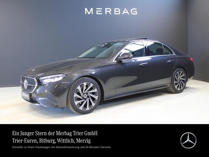 Metalliclack graphitgrau Gebraucht 2023 Mercedes E200 Avantgarde Limousine | 46.960 € (Etwas zu teuer) - Bild 1/4