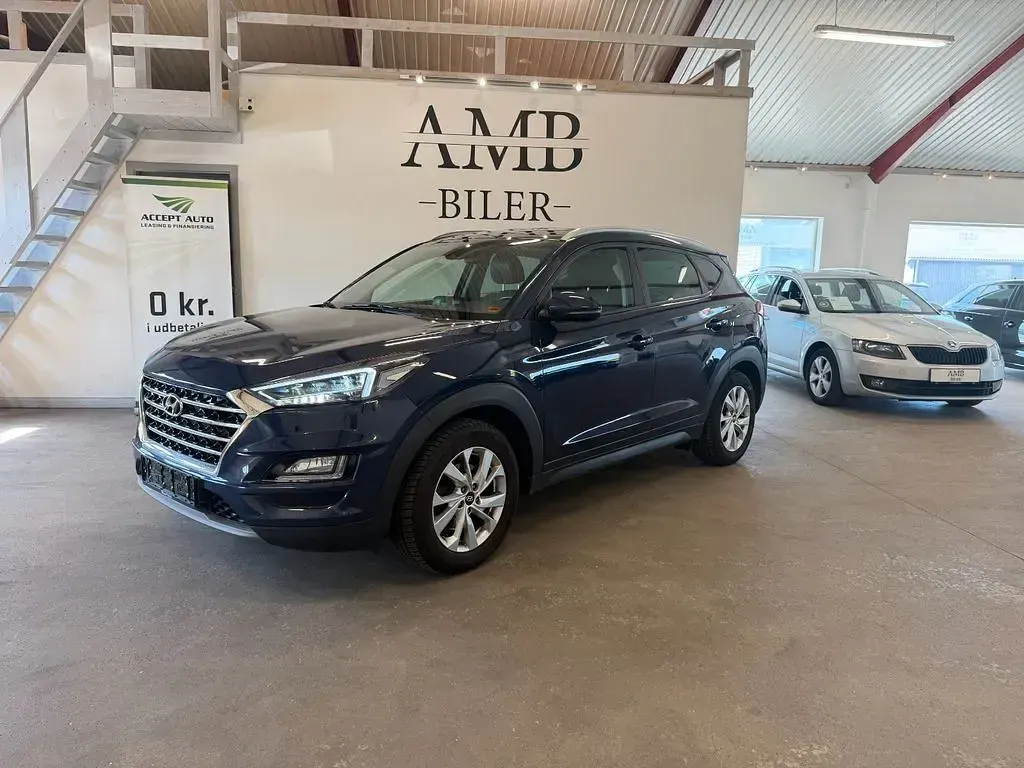 Gebraucht Hyundai Tucson 177 PS (130 kW) 2019 Blau SUV