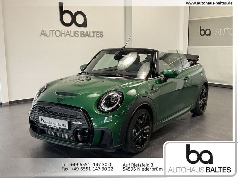 British racing green Gebraucht 2023 Mini John Cooper Works Cabriolet Cabrio | 35.849 € (Fairer Preis) - Bild 1/4